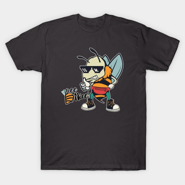 Bee Nice T-Shirt by RepubliRock